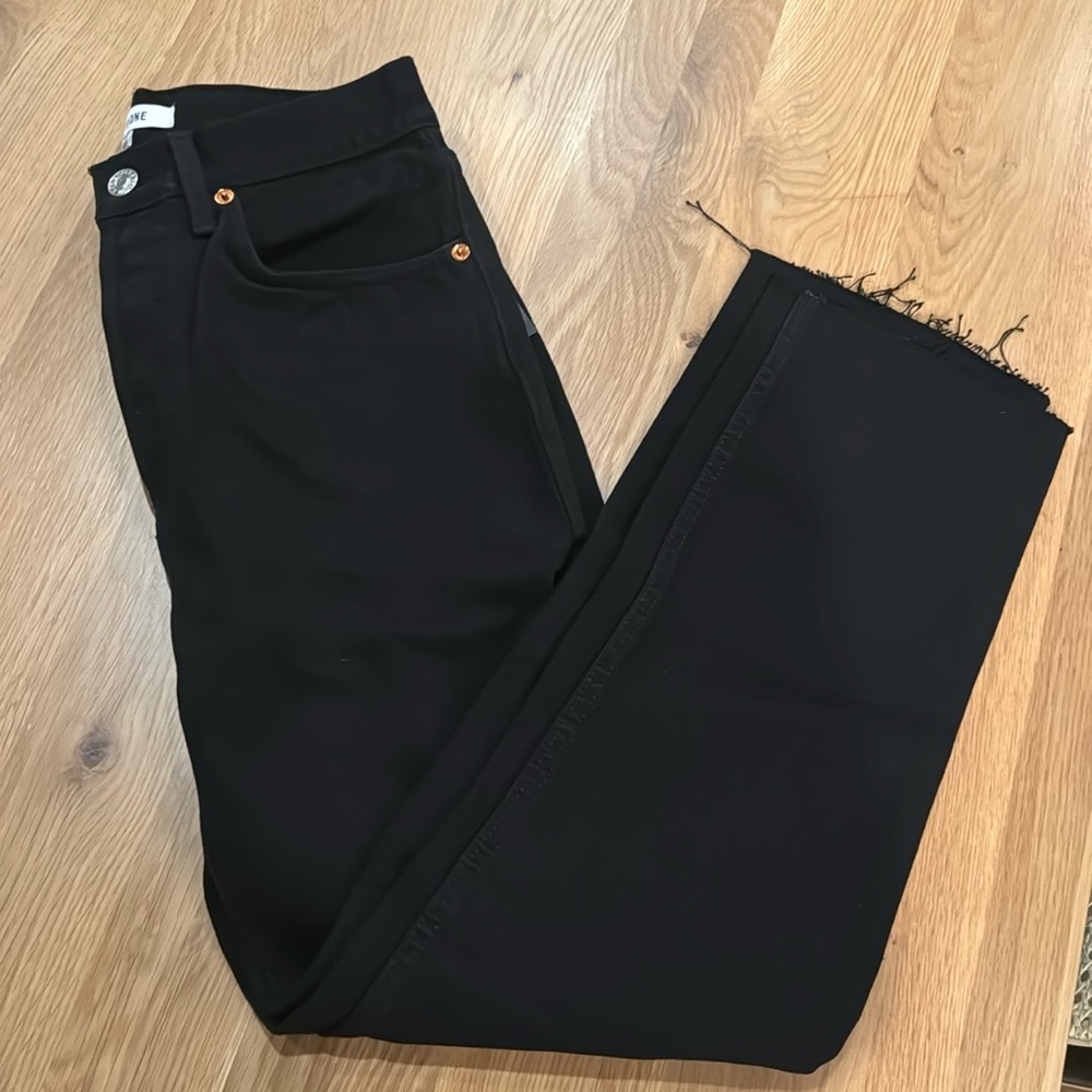 nwt - Re/Done Black 70’s Stove Pipe - Size 26